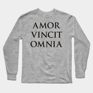 Amor Vincit Omnia Long Sleeve T-Shirt